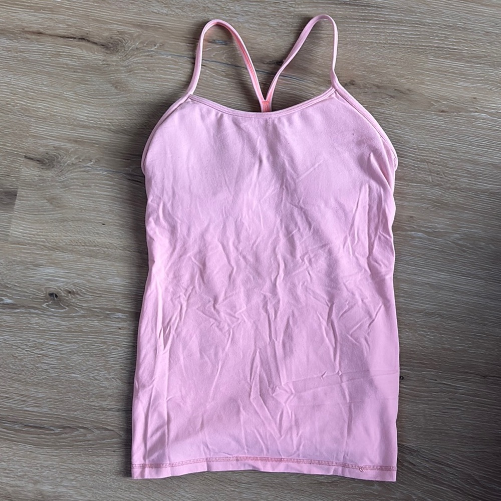 Pink Spaghetti Strap Women's Top